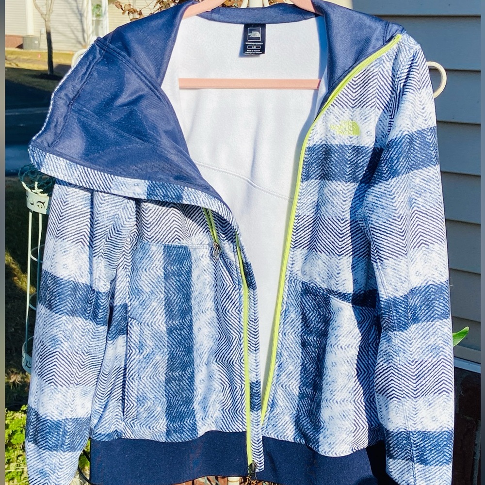 🔥😎North Face Sz-L VGUC Asymmetrical- Zip Women's Spring/Fall Hoodie, Sooo Comfy - Picture 10 of 16